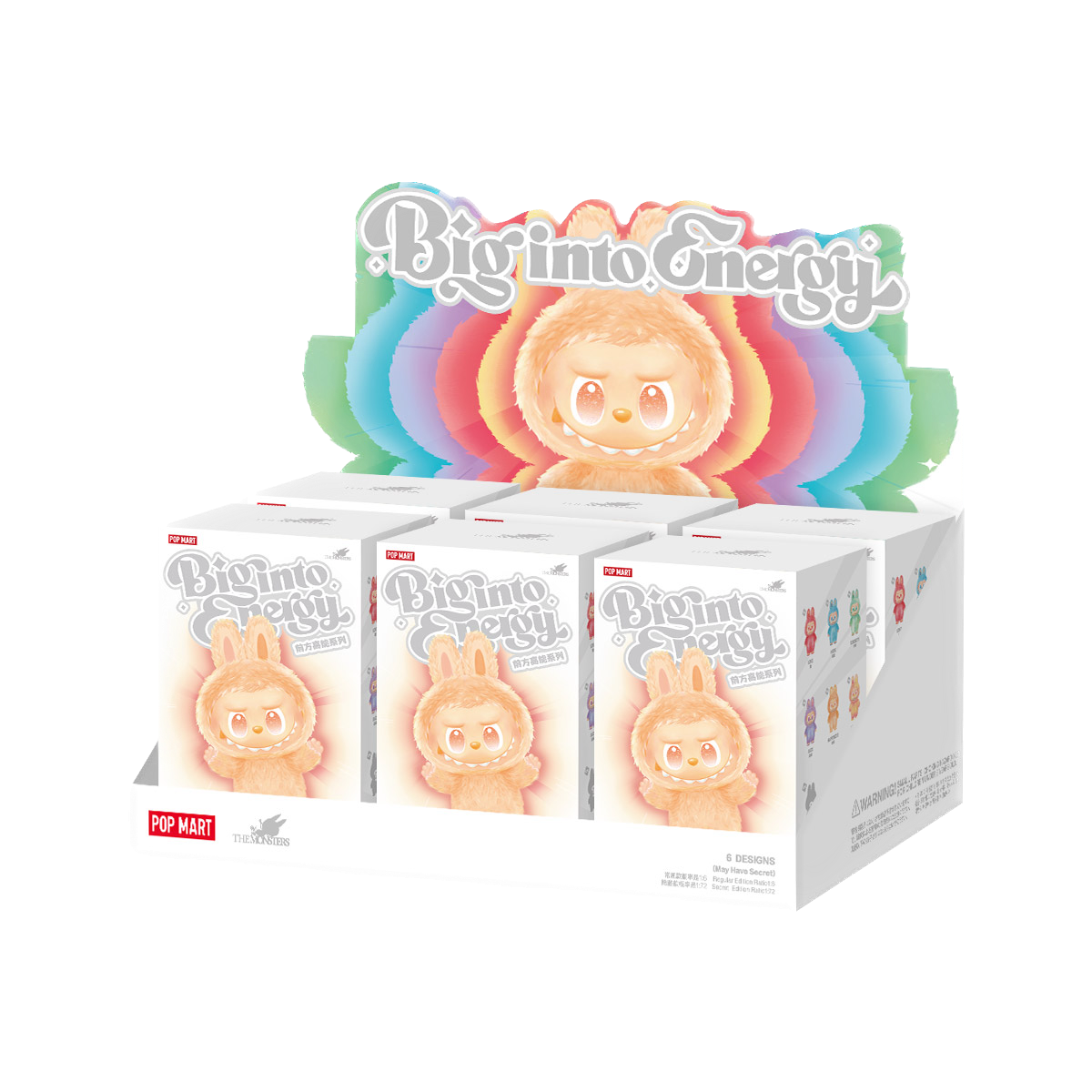 Labubu Big Into Energy – Set Of 6